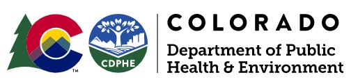 Colorado Department of Public Health and Environment Logo
